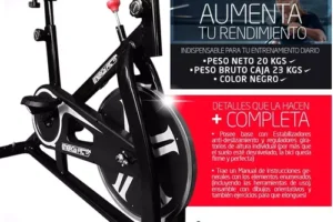 Bicicleta De Spinning Profesional Energy Fit De 23Kg