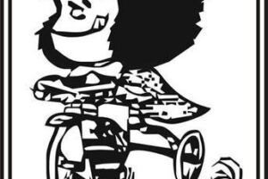 Mafalda Pedaleando: Imágenes En Bicicleta