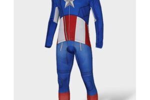 Maillot De Ciclismo Del Capitán América: ¡Un Diseño Imprescindible!