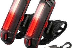 Potente Luz Trasera Para Bicicleta: ¡100 Lumens De Brillo!